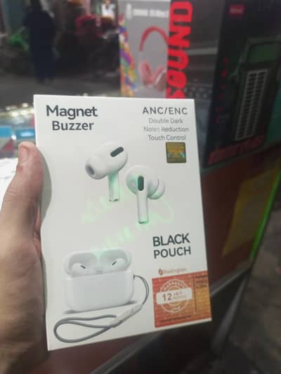 Airbuds Pro2 with pouch Big Sound