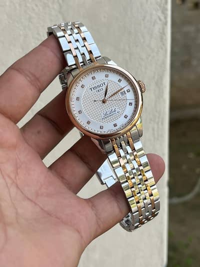 Original Tissot le locle powermatic 80 elegant automatic swiss watch