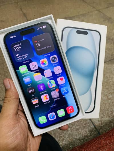 Iphone 15 128gb MDM with Complete Box Exchange only iPhone 15 pro max