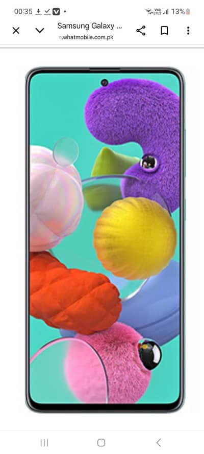 Samsung a51 6gb 128gb