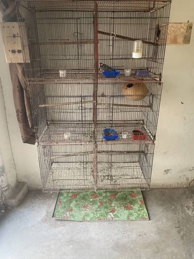 6 portion cage good condition. Size 54/35/17