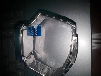 Watch Silver Colour with 3 chronograph