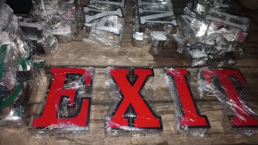 Neon signs board/back light signs/Arcylic signs/LED back light 3D sign