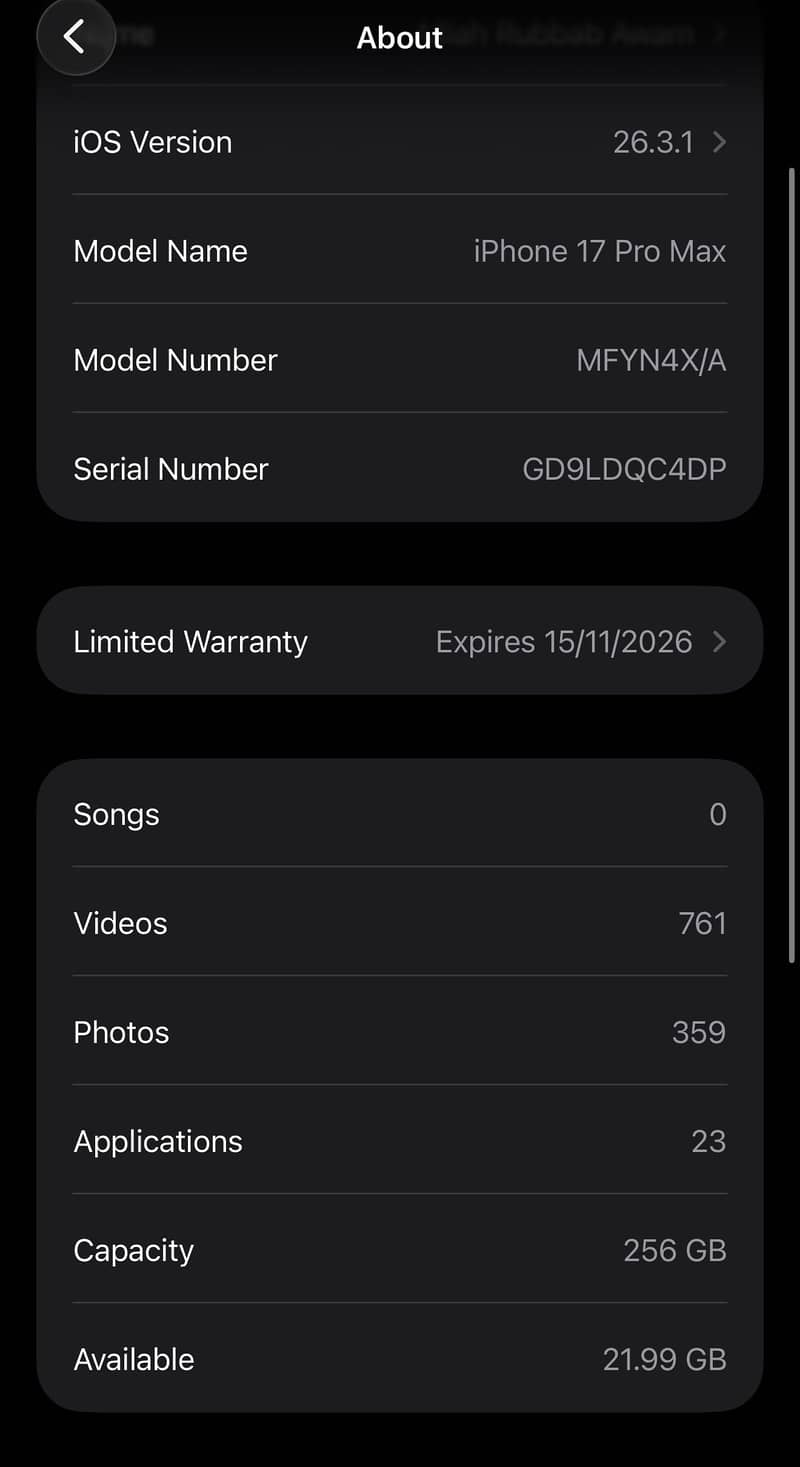 Apple iPhone 17 pro max 3