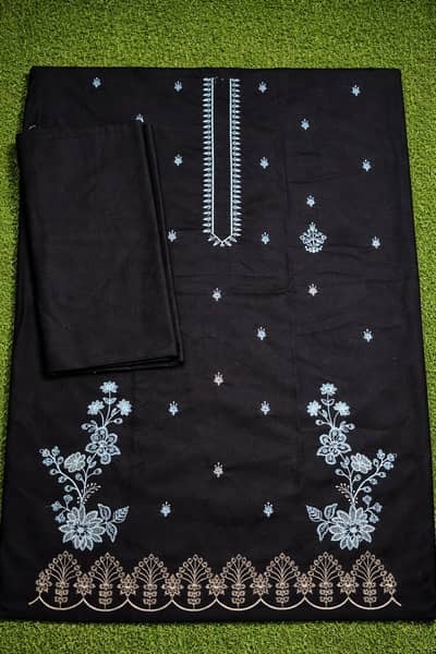 Stylish Ladies 2PC Lawn Embroidered Suits | Multiple Colors Available