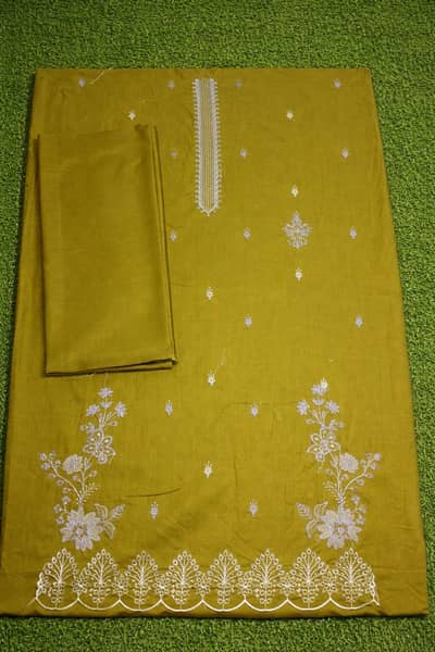 Stylish Ladies 2PC Lawn Embroidered Suits | Multiple Colors Available