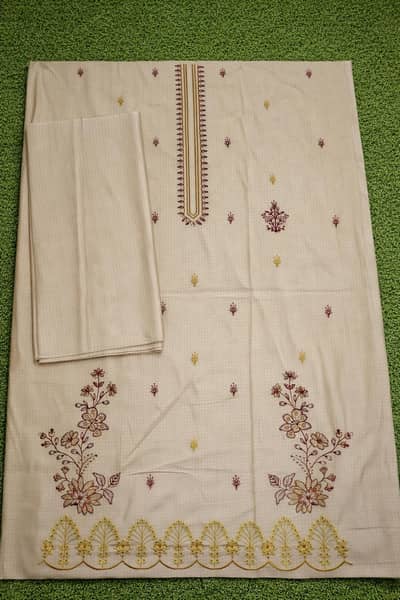 Stylish Ladies 2PC Lawn Embroidered Suits | Multiple Colors Available