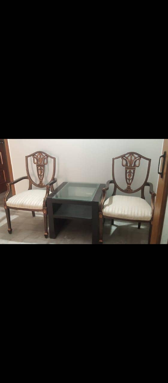 Study Table and chairs 1