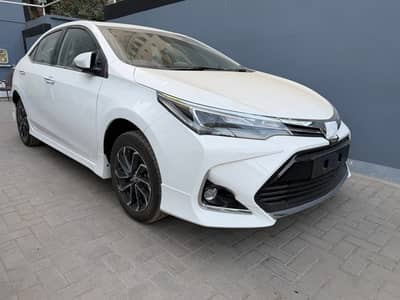 Toyota Grande  white with black room