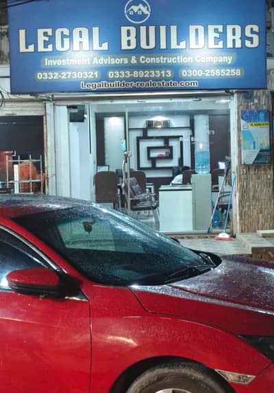 Corner 60 Feet Road Plot west open Cantonment leased for sale ready for construction NOC approved  By LEGAL BUILDERs