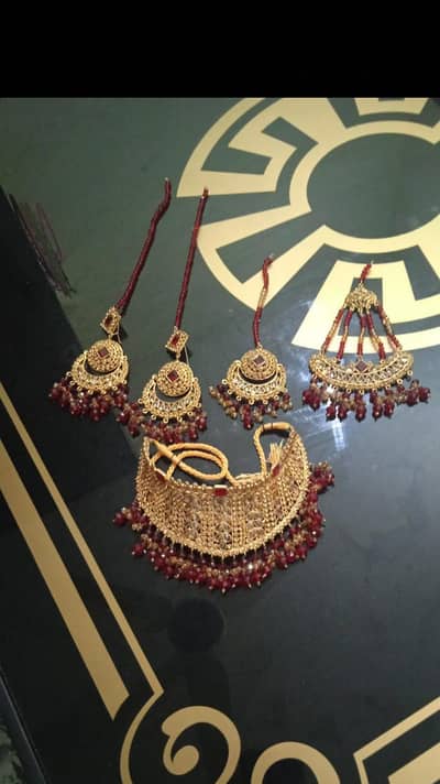 bridal set . only one time use