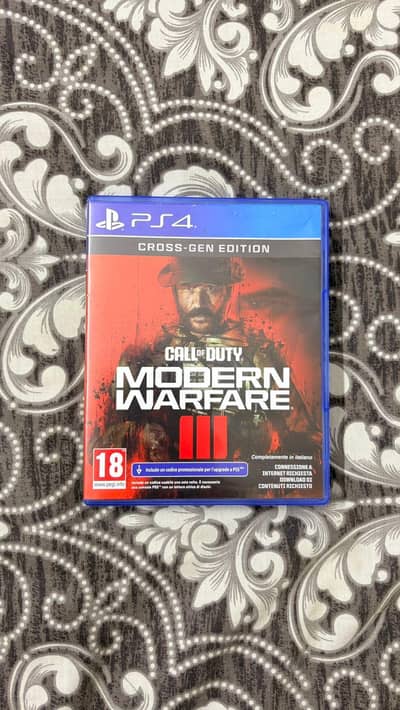 Call of duty modern warfare 3 PS4 cd