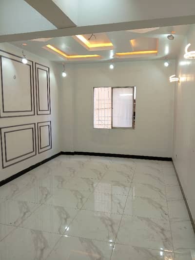 2 Bed Flat For Rent in Munawr chowrangi Block 12 Johar