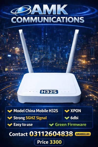H3 S2 Dualband 5G Router  03112604838