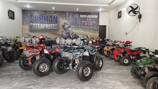 150cc New Variant Sports Allowy Rims Atv Quad Bike Delivery In All Pak
