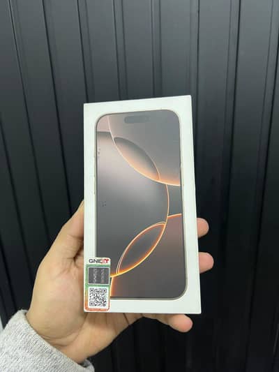 iphone 16 pro 128 gb dual sim pta approved with box. 11 12 13 14 15 16