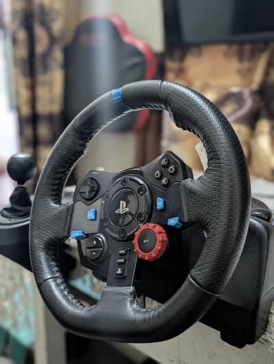 Logitech G29 with Shifter and Box