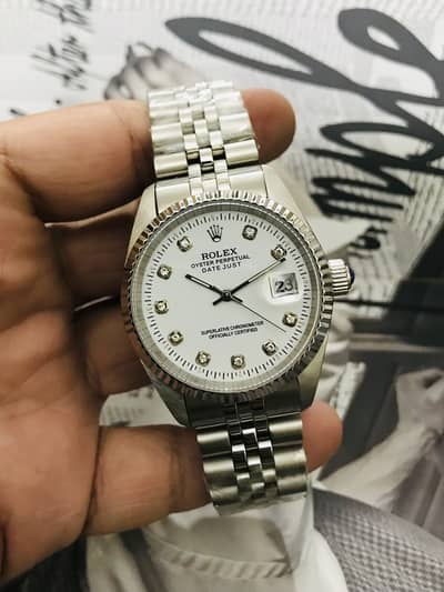 AUTOMATIC STYLISH RLX-NEW WATCH-SEIKO CITIZEN CASIO OMAX