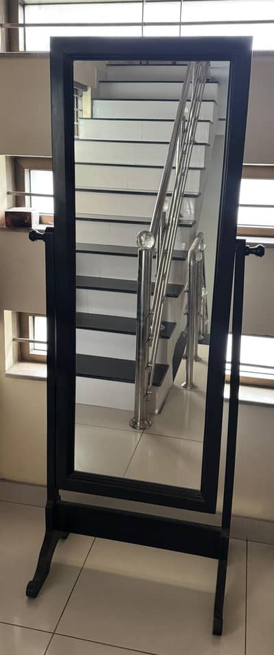 Wooden Standing Mirror