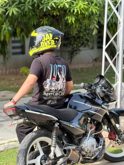 Ls2 rapid player with spoiler and visor