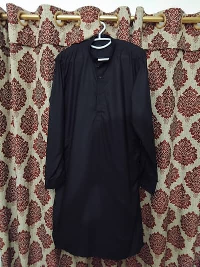 Black shalwar kammeez L size