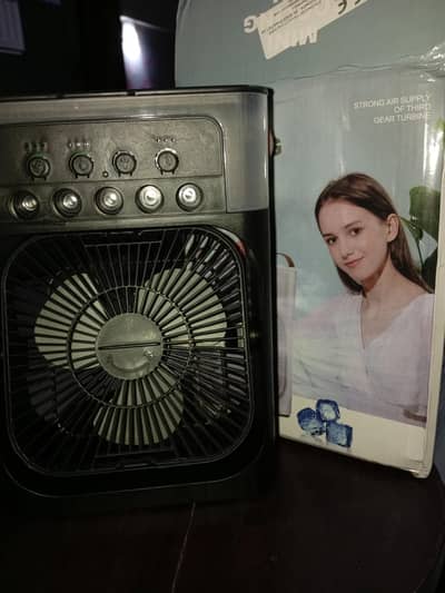 Portable Mini Air Cooler | Mini Air Cooler | 5 Hole Mist Fan