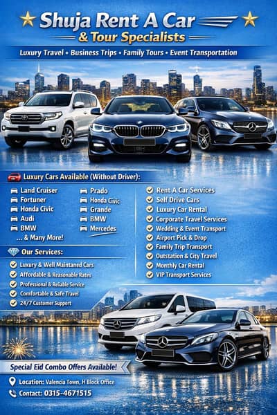 car rental on self | all car Available &tour specialist best service