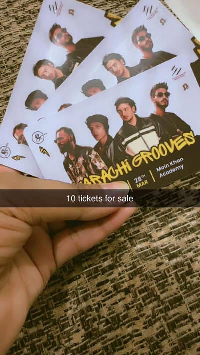 concert tickets 28 march . . young stunner. . . Havi & Hasan rahem