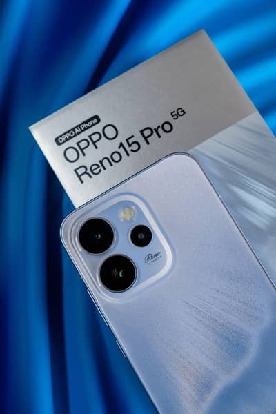 Oppo Reno 15 Pro 5G  12/512GB Official PTA Approved  Box & Warranty
