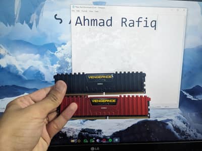 CorsairVengeance LPX 8GB DDR4 2666MHZ and 2400MHZ