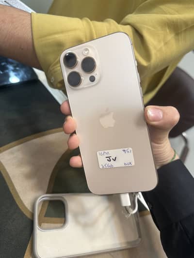 Iphone 16 Pro Max With Box and Cable