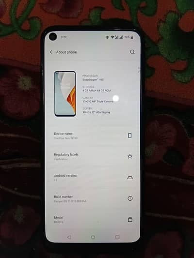 One plus Nord N100