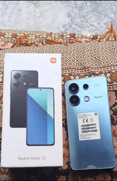 Redmi Note 13 8/256 boxe b Sath hai