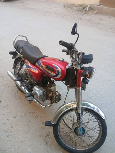 Wonderful condition used 70cc bike for sale