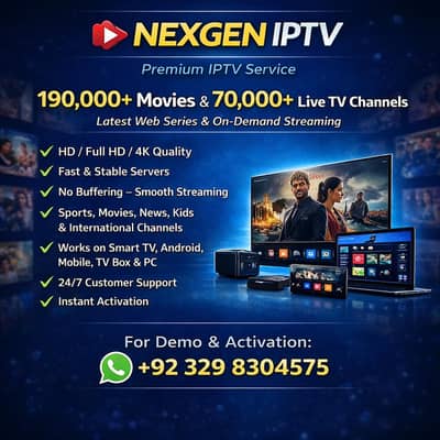IPTV Mega| Opplex IPTV | B1g IPTV | Geo IPTV | 5G IPTV | +923298304575