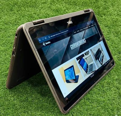 Dell lates Touch + 360° ChromeBook | 4Gb-32Gb | Playstore | COD | Sale