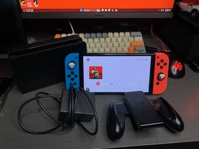 Nintendo Switch OLED with Accessories
