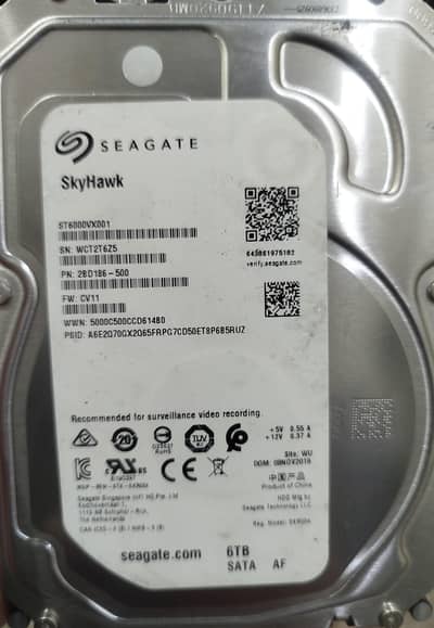 6TB Hard Disk for Sale – Used but Working Perfect