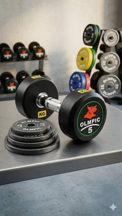 DUMBBELES| GYM EQUIPMENT | WIEGHT PLATES