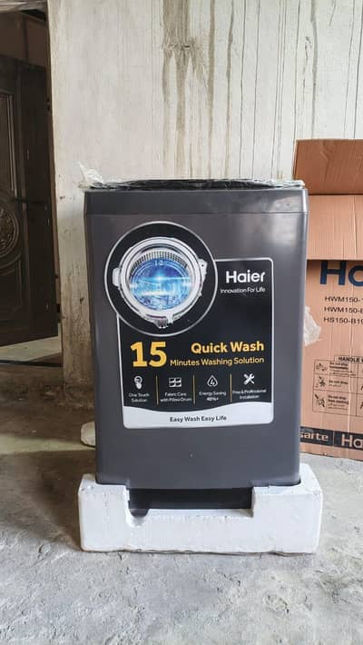 Haier Washing Machine  4 to 5 time used