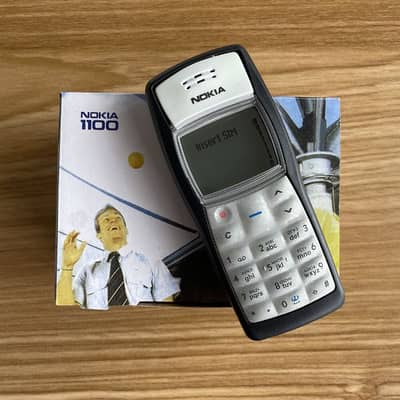 Nokia 1100 original pta approved with box for sale