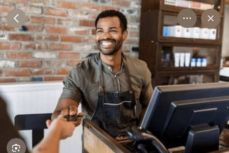 Cashier need for men’s salon