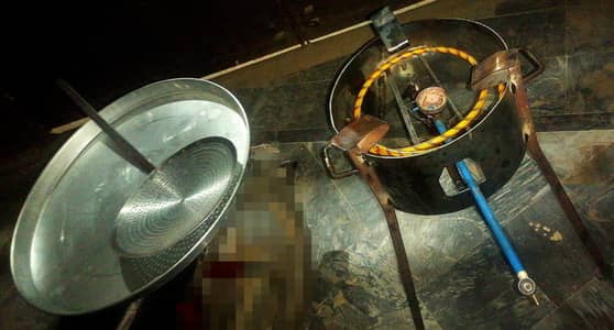 Gas burner stand|karahi stand|Chalni Thal|کڑاہی چولہا سٹینڈ چھلنی تھال