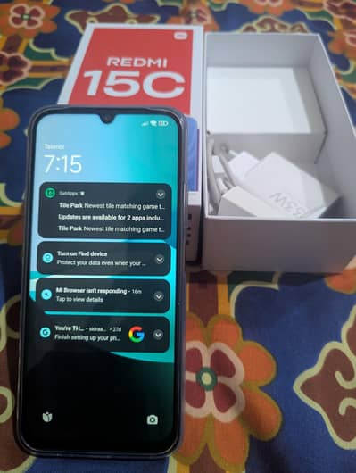 Redmi 15C 8GB Ram / 128GB Rom / PTA APPROVED / New Box Pack