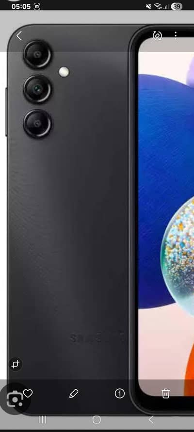 samsung galaxy A14  5g   exchange possibl