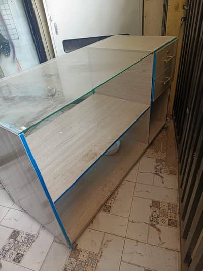 glass counter