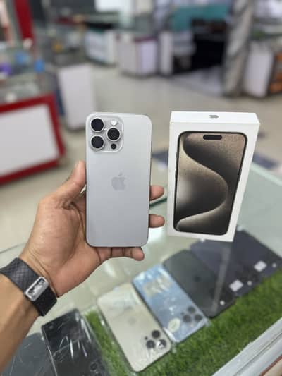 iPhone 15 pro max 256GB FU DUAL PHYSICAL SIM