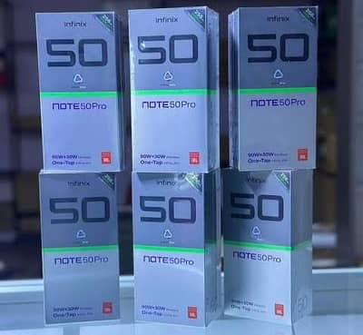 infinix Note 50 Pro Non-Active box pack