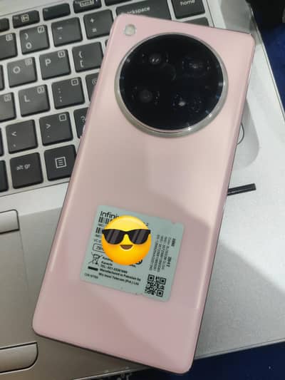 Infinix Zero 40 8+8gb 256gb pink color with box and charger