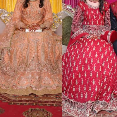 Walima & Baraat Dresses(Urgent Sale)